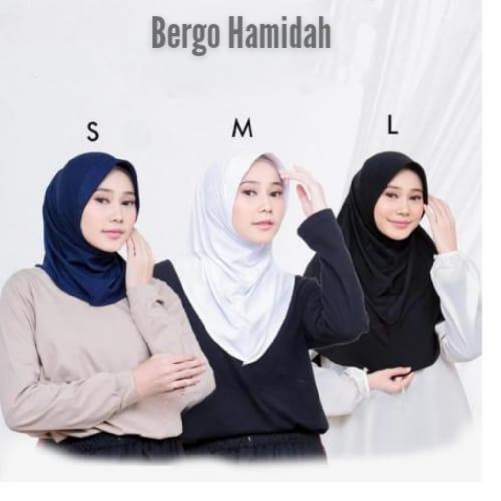 JILBAB/HIJAB BERGO HAMIDAH ORI