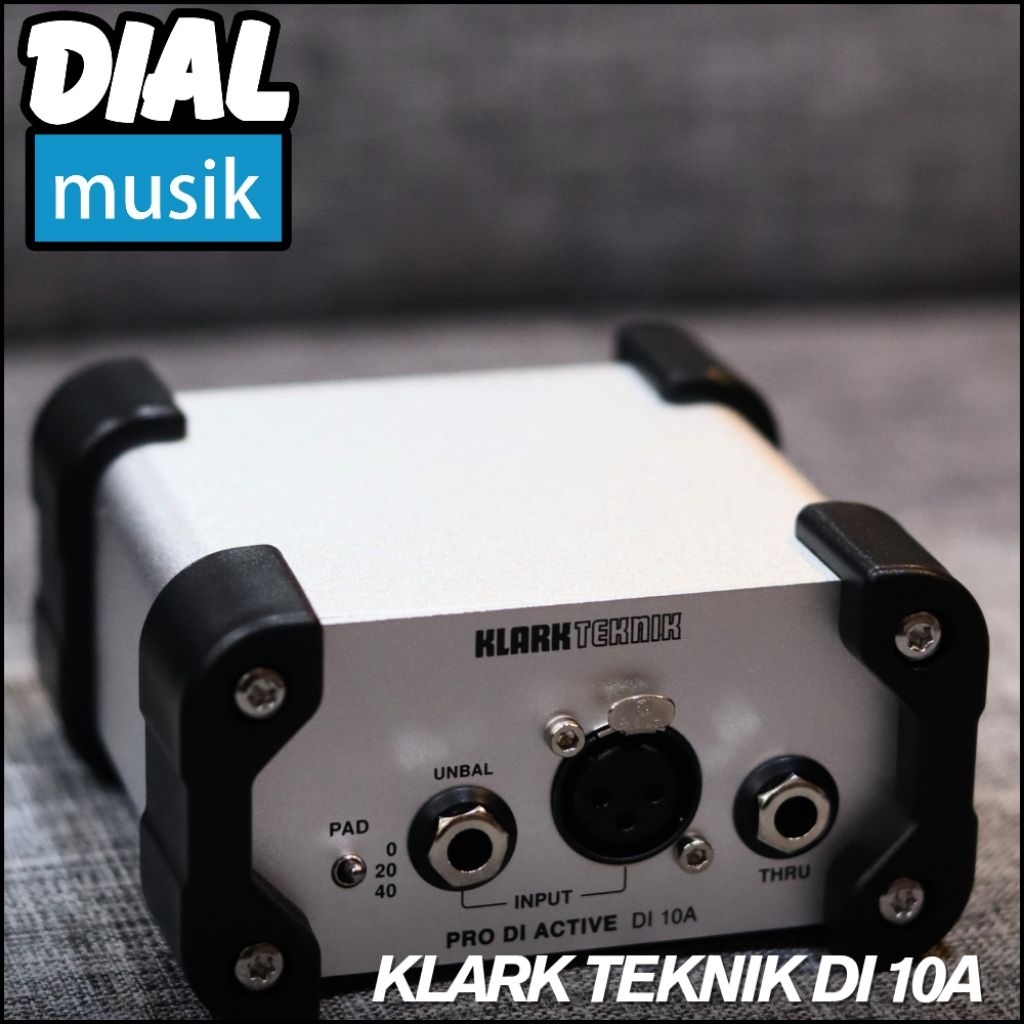 Klark Teknik DI-BOX Active DI 10A - Direct Box Aktif Original Klark Teknik