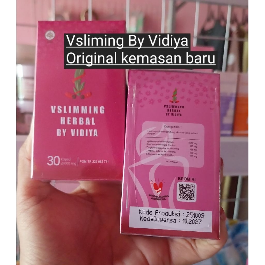 vsliming herbal BPOM original by vidiya