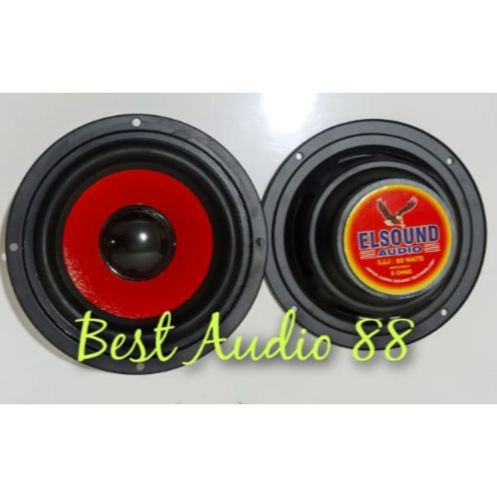 Speaker woofer 5inch 5 inch Elsound Red M15