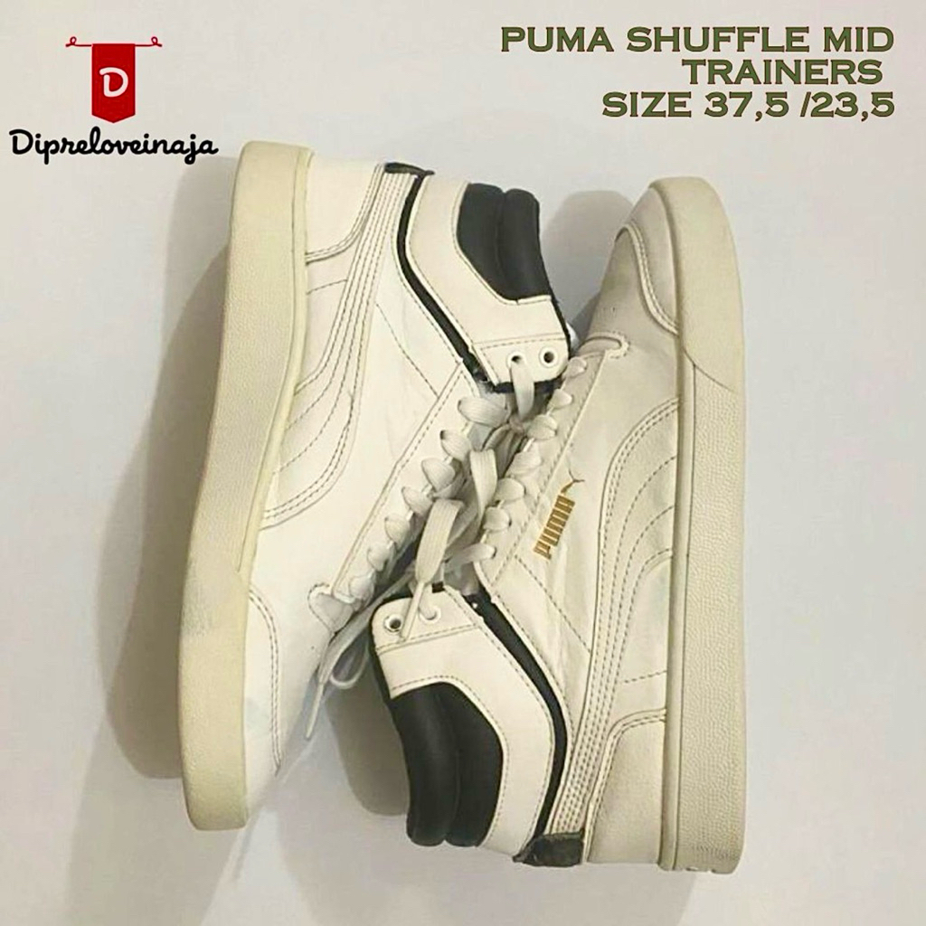 PUMA SHUFFLE MID TRAINERS PRELOVED