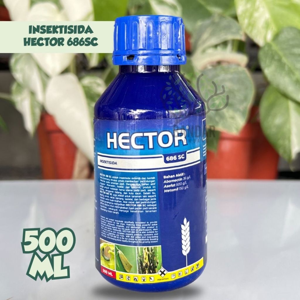 HECTOR 686SC 250ML Insektisida Ampuh Atasi Ulat Sundep Kutu Daun & Hama Daun