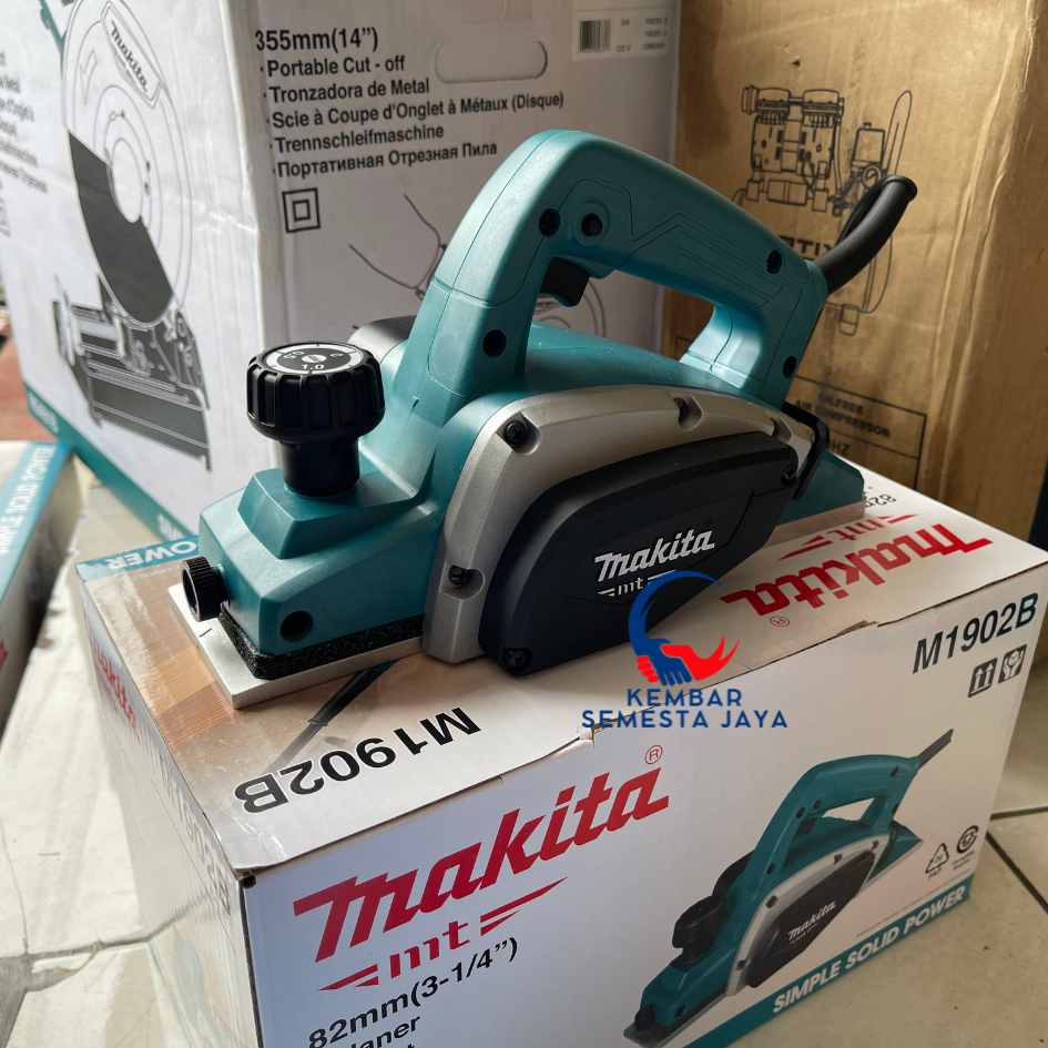 MAKTEC MT192 Makita M1902B Mesin Planer Pasah Serut Ketam Listrik Planner 450 Watt ASLI ORI MT 192 M