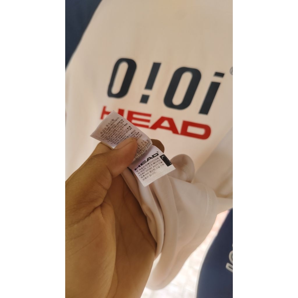 kaos jersey head x OiOi, original second preloved mewah