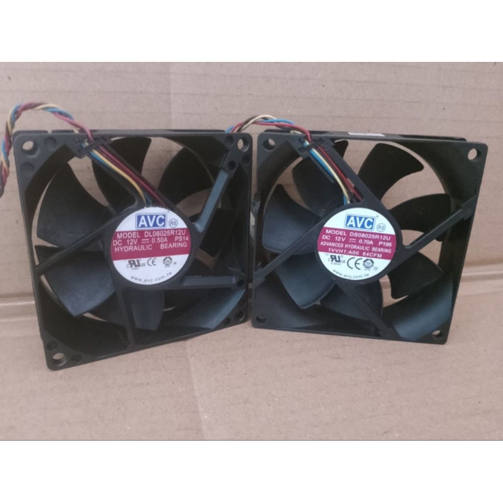 FAN high speed AVC 12V.050A 8x8x2.5 cm