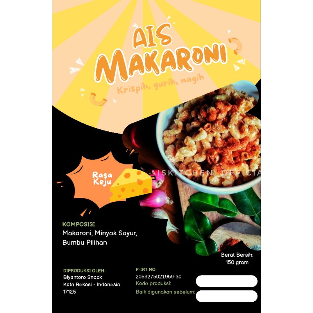 Makaroni Keju Premium