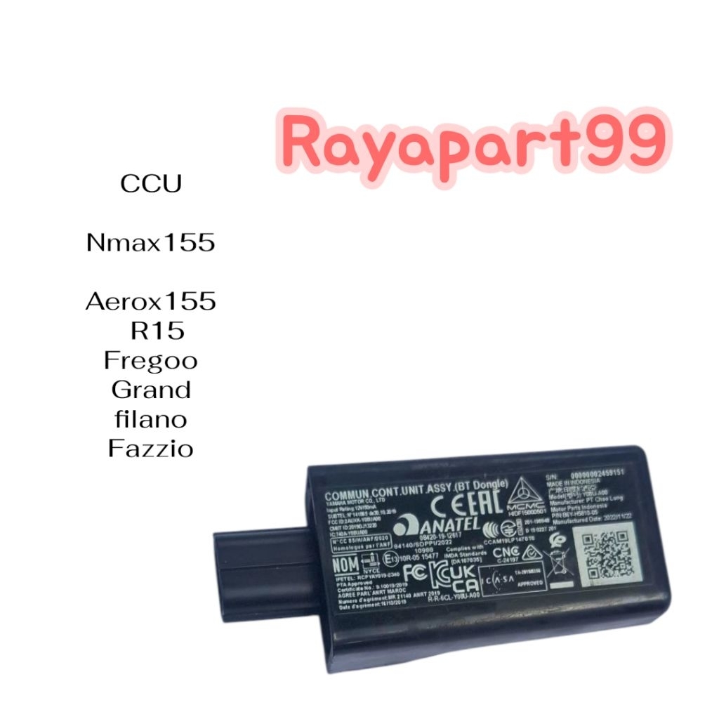 CCU Comunication Control Unit ccu Yamaha New Nmax 155 Aerox 155 R15 Fregoo Grand Filano Fazzio