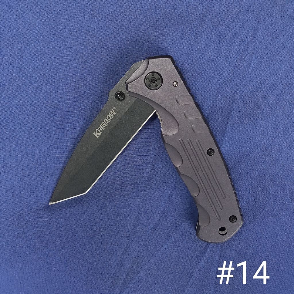 pisau lipat, knife krisbow #14