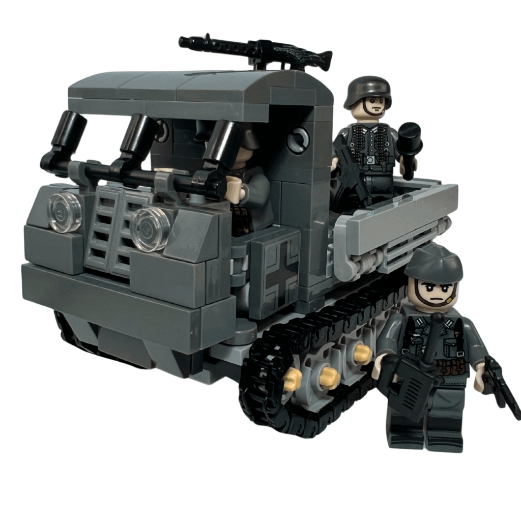 Mainan Anak Tank Kendaraan Jerman German Tentara WW2