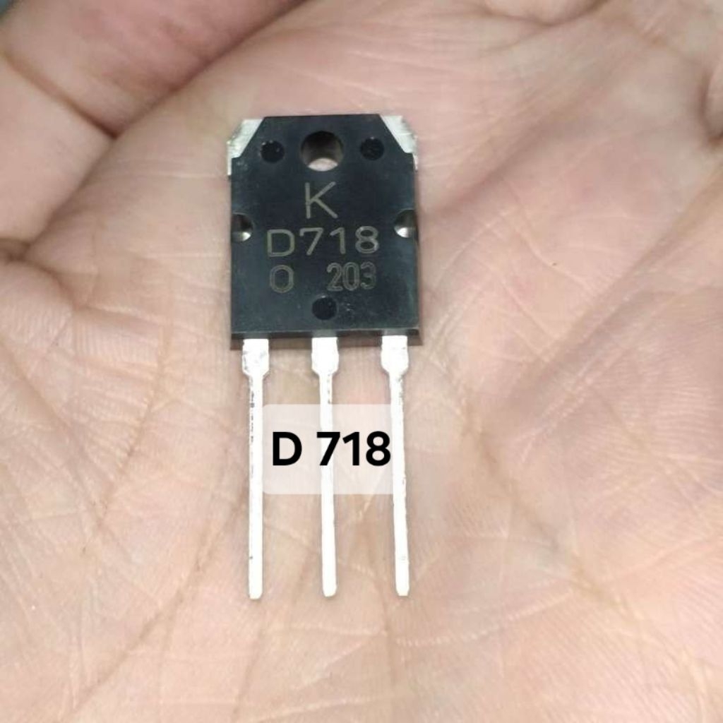 TR K D718 NPN  TR D718 NPN