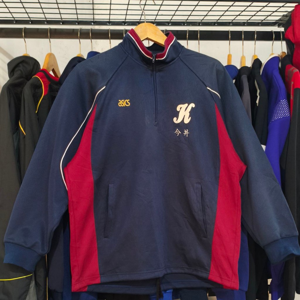 ASICS Vintage Halfzip Tracktop Jacket LD120