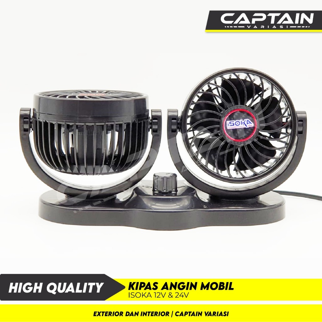 KIPAS ANGIN MOBIL 12V & 24 V