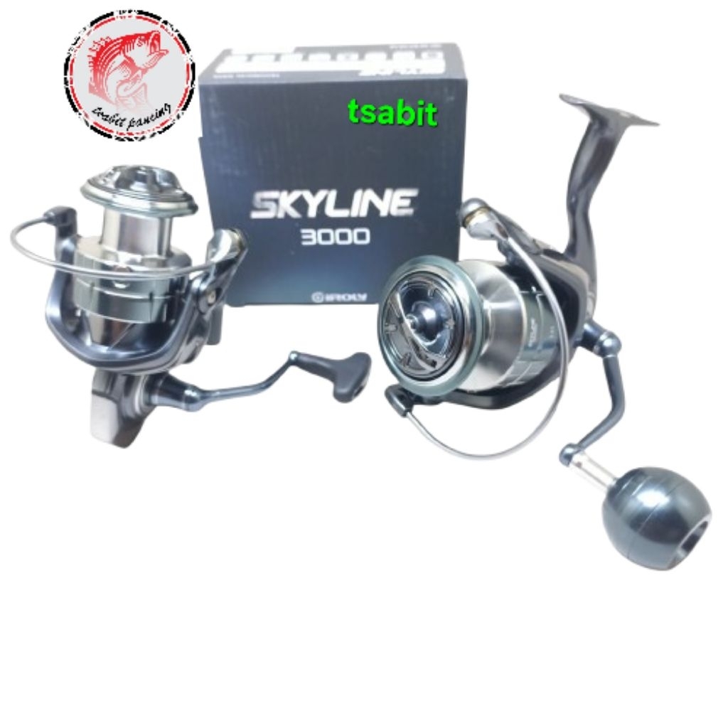 Reel iroly skyline II 1000/2000/3000/4000/6000 power handle 2025