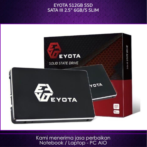 EYOTA SSD 512GB SATA III 2.5" Slim