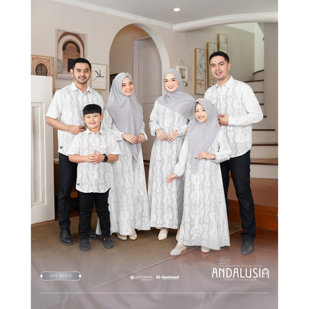 Yasmeera Andalusia Sarimbit Off White 2026