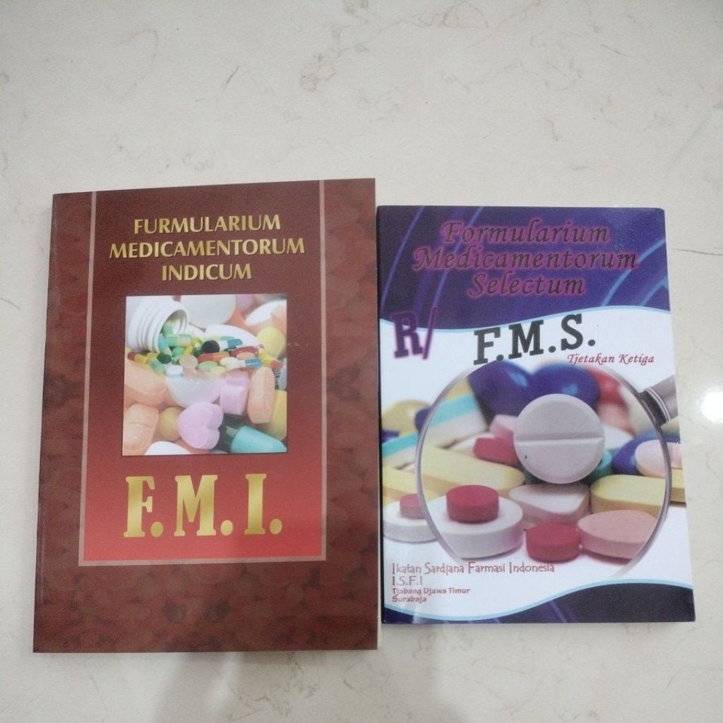PAKET BUKU FARMASI FMI & FMS