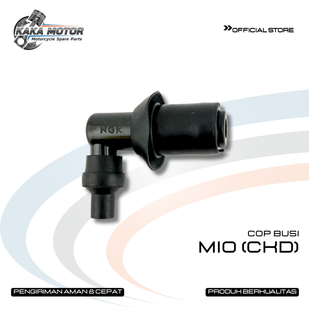 COP BUSI MIO (CKD) - COP TUTUP BUSI MOTOR MIO SPORTY SMILE NOUVO FINO KARBU