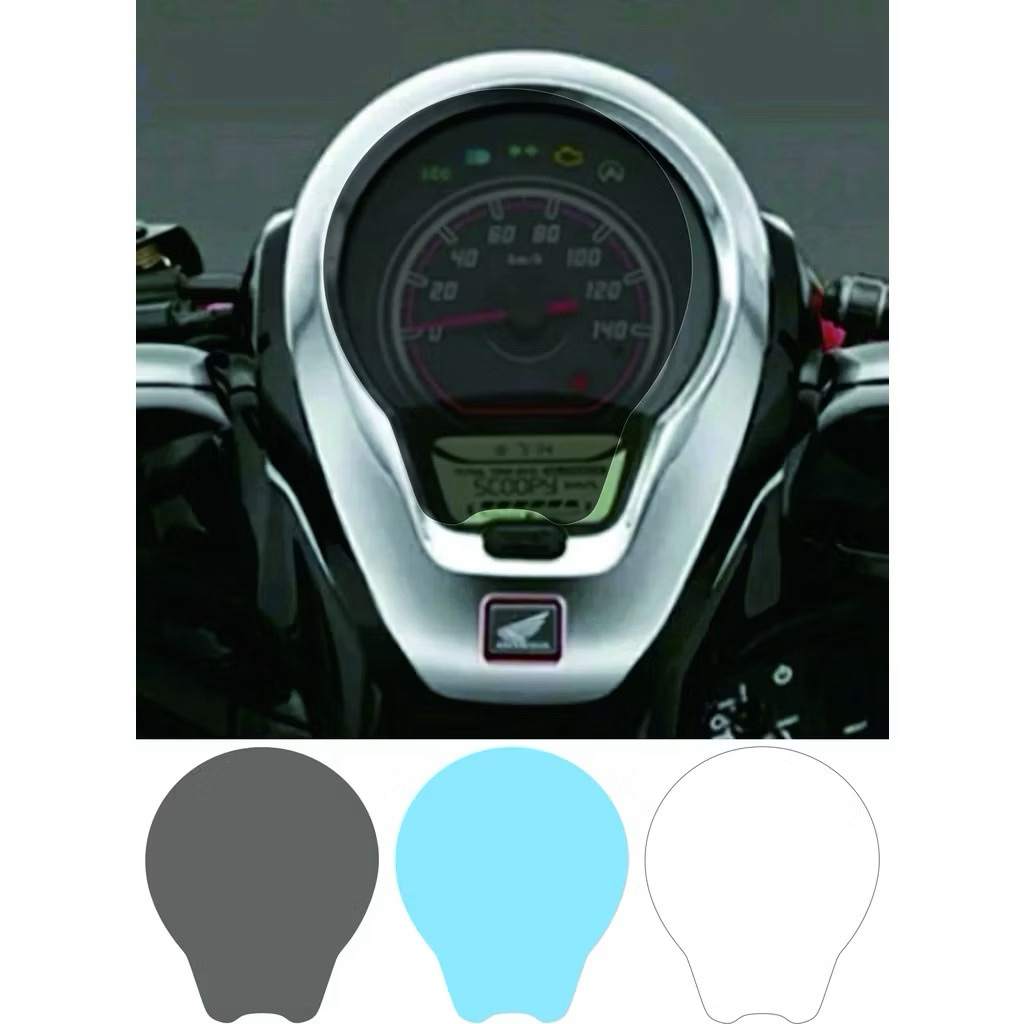 stiker Anti Gores Spidometer Scoopy 2020