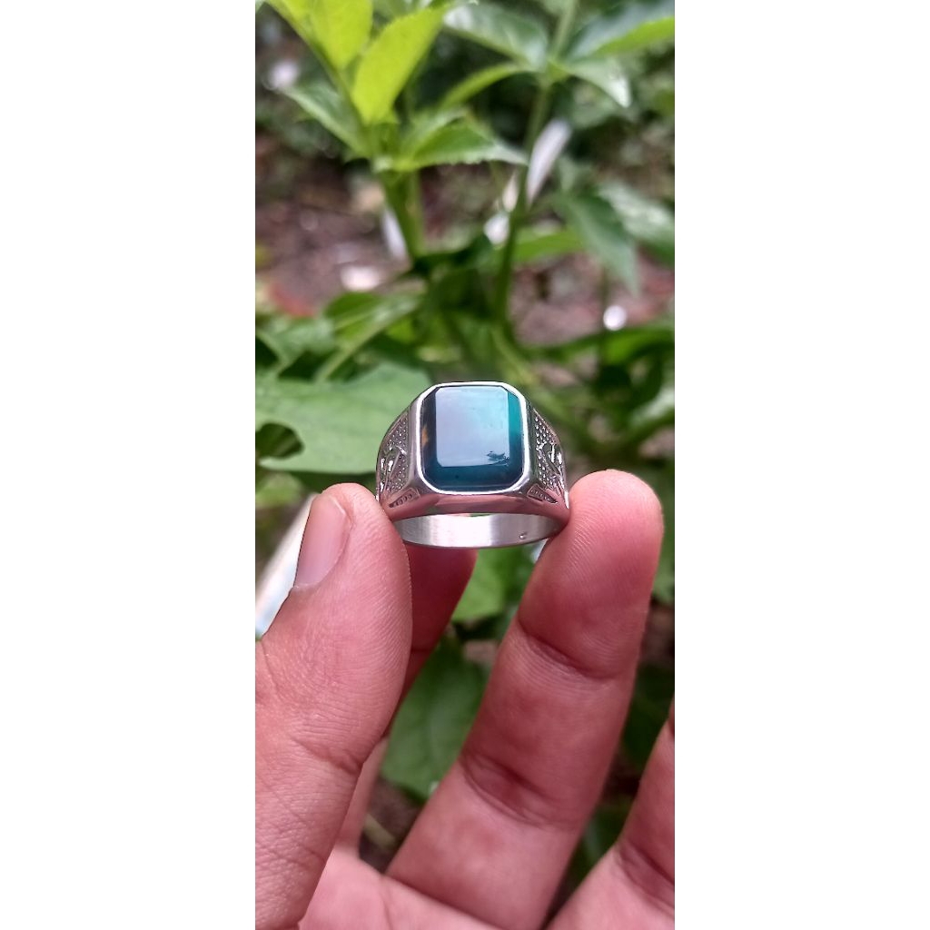 Cincin bacan Doko total kembang kristal natural