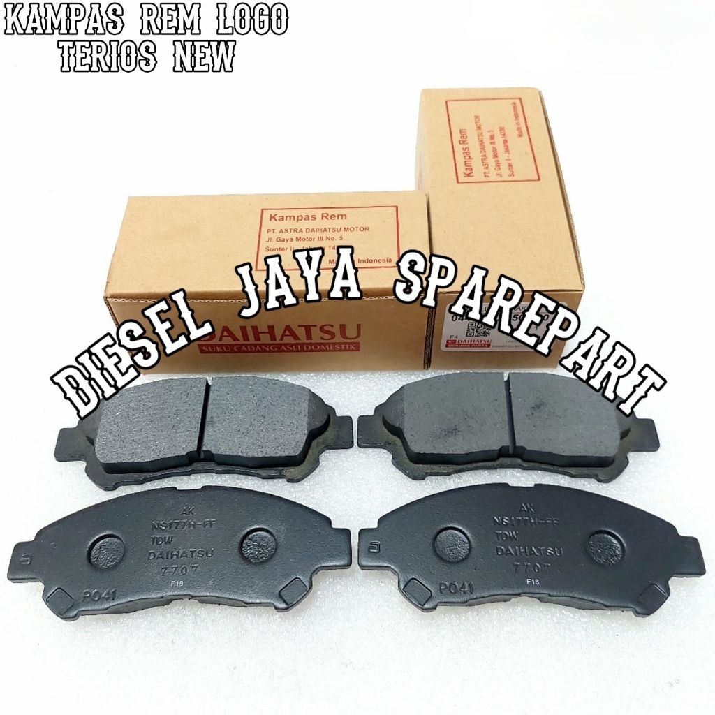 KAMPAS REM DEPAN DAIHATSU TERIOS NEW ORIGINAL