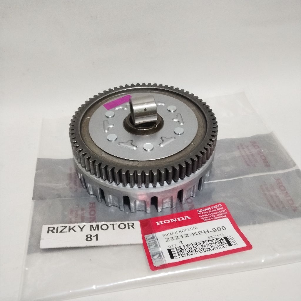 RUMAH KOPLING PLUS GIGI GENDANG+BOOSH BOS RUMAH KOPLING HONDA KARISMA SUPRA X125