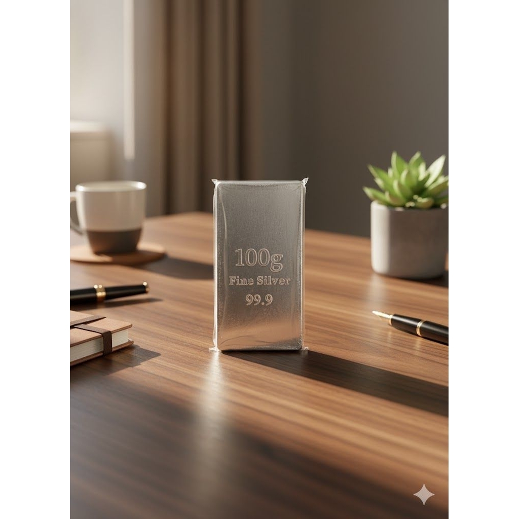 Perak Batangan 99.9% 100 gram