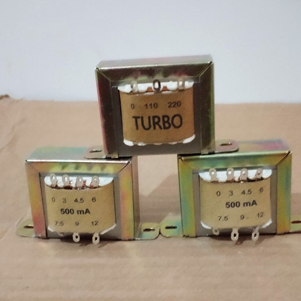 TERAFO TERAVO TURBO 500A-CT 12 VOLT/500mA-CT12 VOLT ORIGINAL