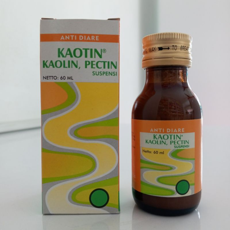 Kaotin Suspensi Kaolin Pectin 60 ml - Obat Sirup Anti Diare