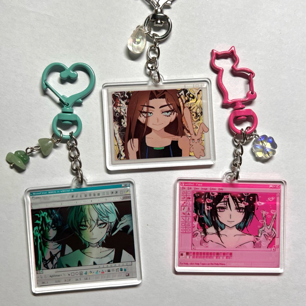 Xiammxnt's Alien Stage keychains fan merch alnst