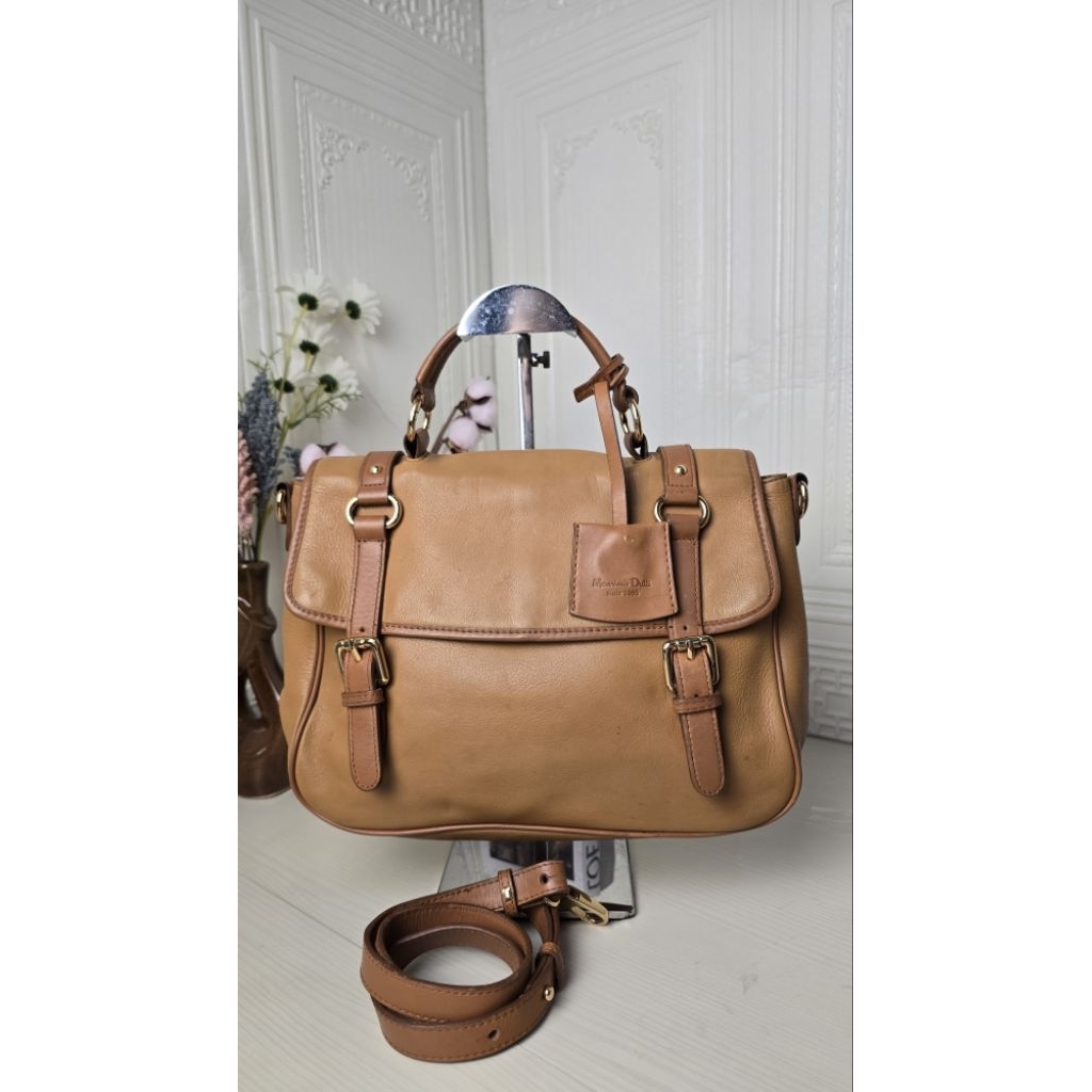 Preloved Authentic Massimo Dutti Messenger Bag Kulit Tunggal