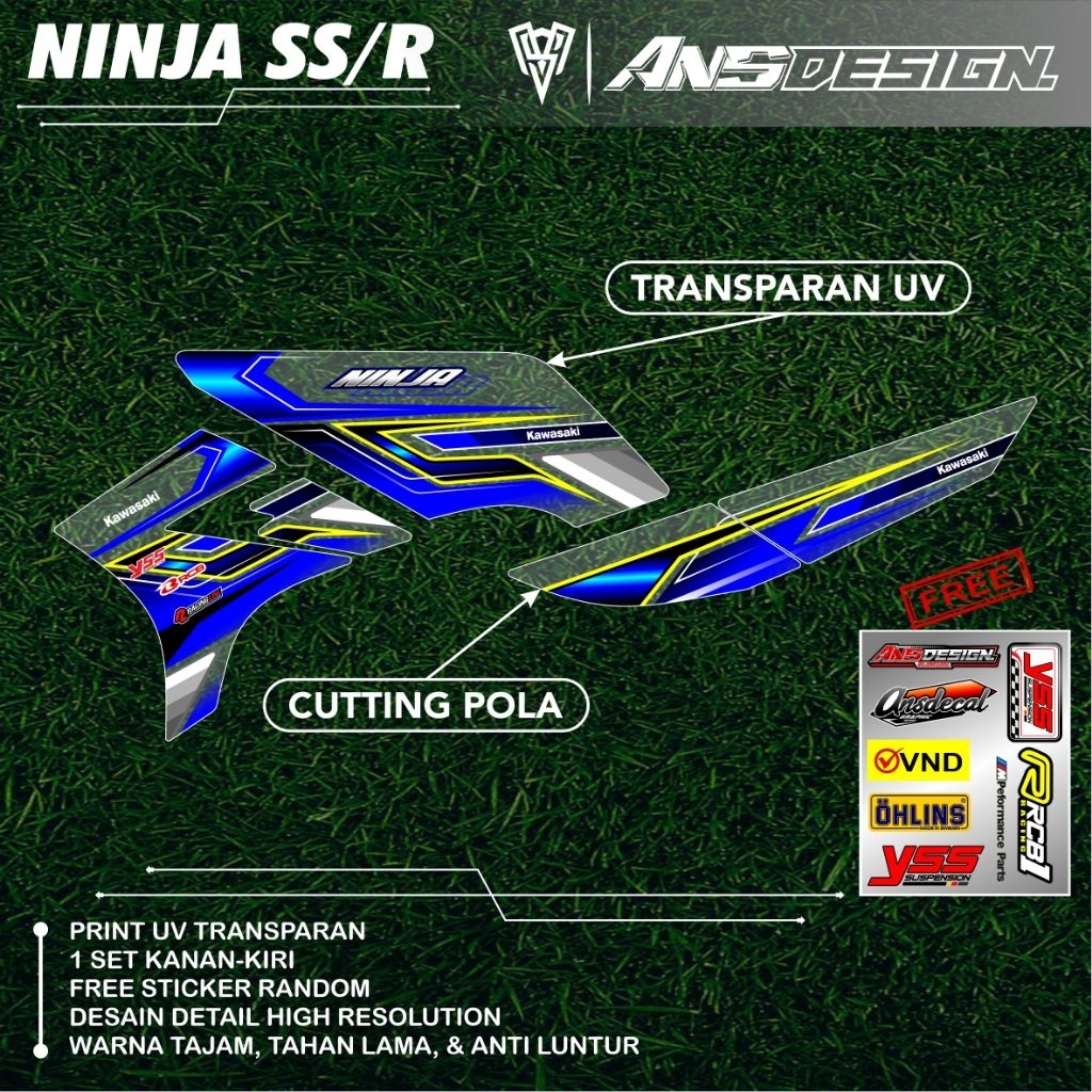 STRIPING NINJA TRANSPARAN | STRIPING NINJA SS | STRIPING NINJA R | STRIPING NINJA CUSTOM