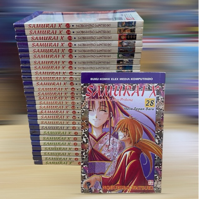 komik samurai X set tamat