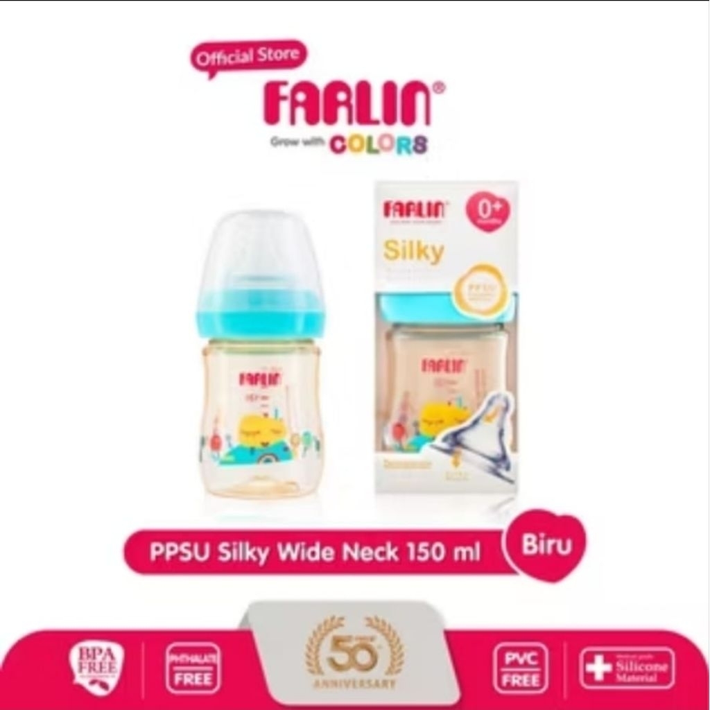 [PRELOVED] Silky PPSU Little Artist Feeding Bottle 150CC Belum pernah dipakai