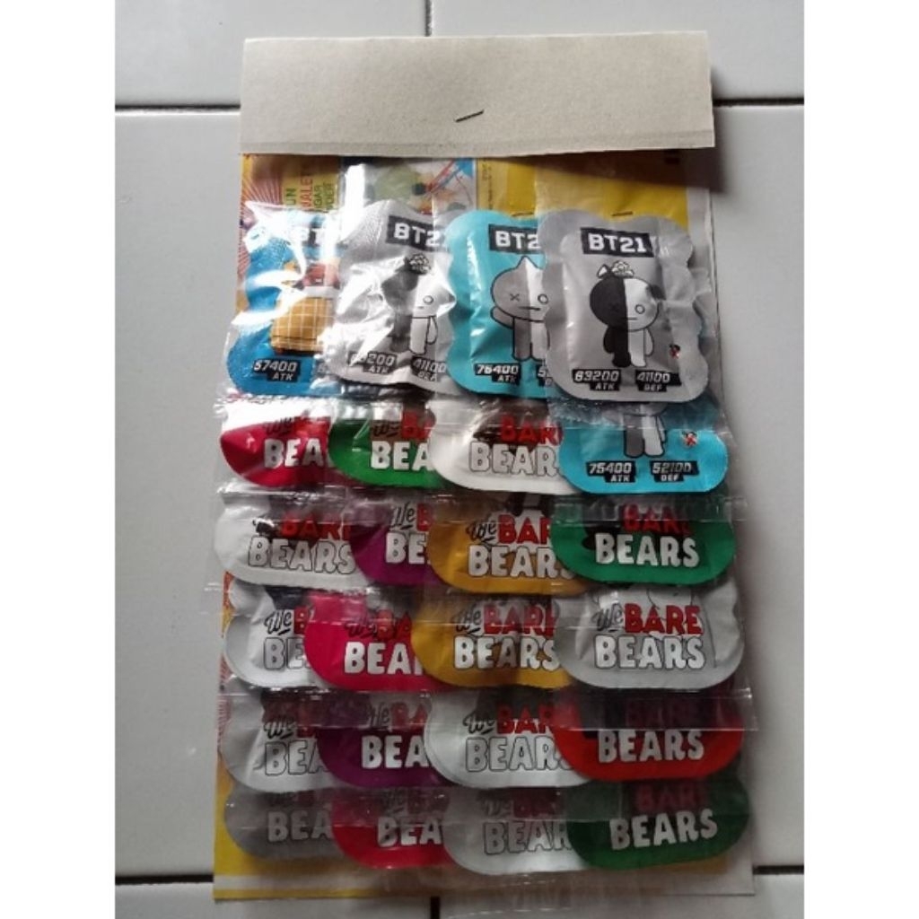 BOM INJAK MAINAN RENTENG ISI 24 PCS