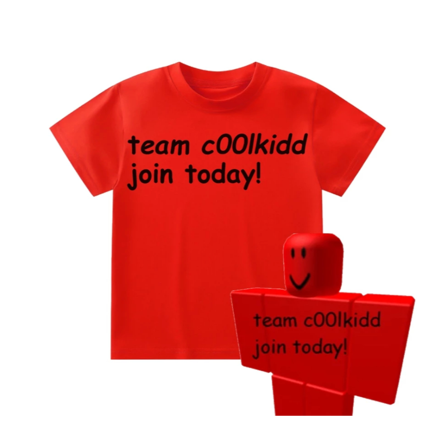 KAOS ANAK COOLKIDD FORSAKEN team c00lkidd join today