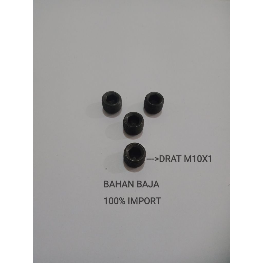 Baut L Tanam Manometer,Baut L Tanam M 10 X 1,Bahan Terbuat Dari Baja,Baut L Tanam Import