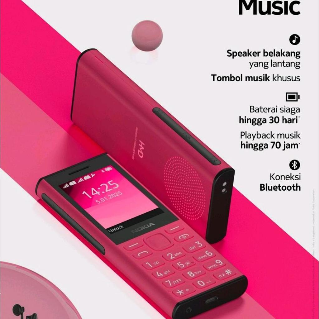 NOKiA 130 MUSIC ~ GARANSI RESMi