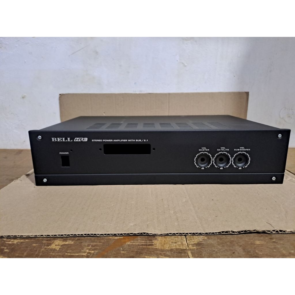 Box Stereo Amplifier 2.1 With Sub & Lubang Usb/Mp3 Bell HR - 3 Series .