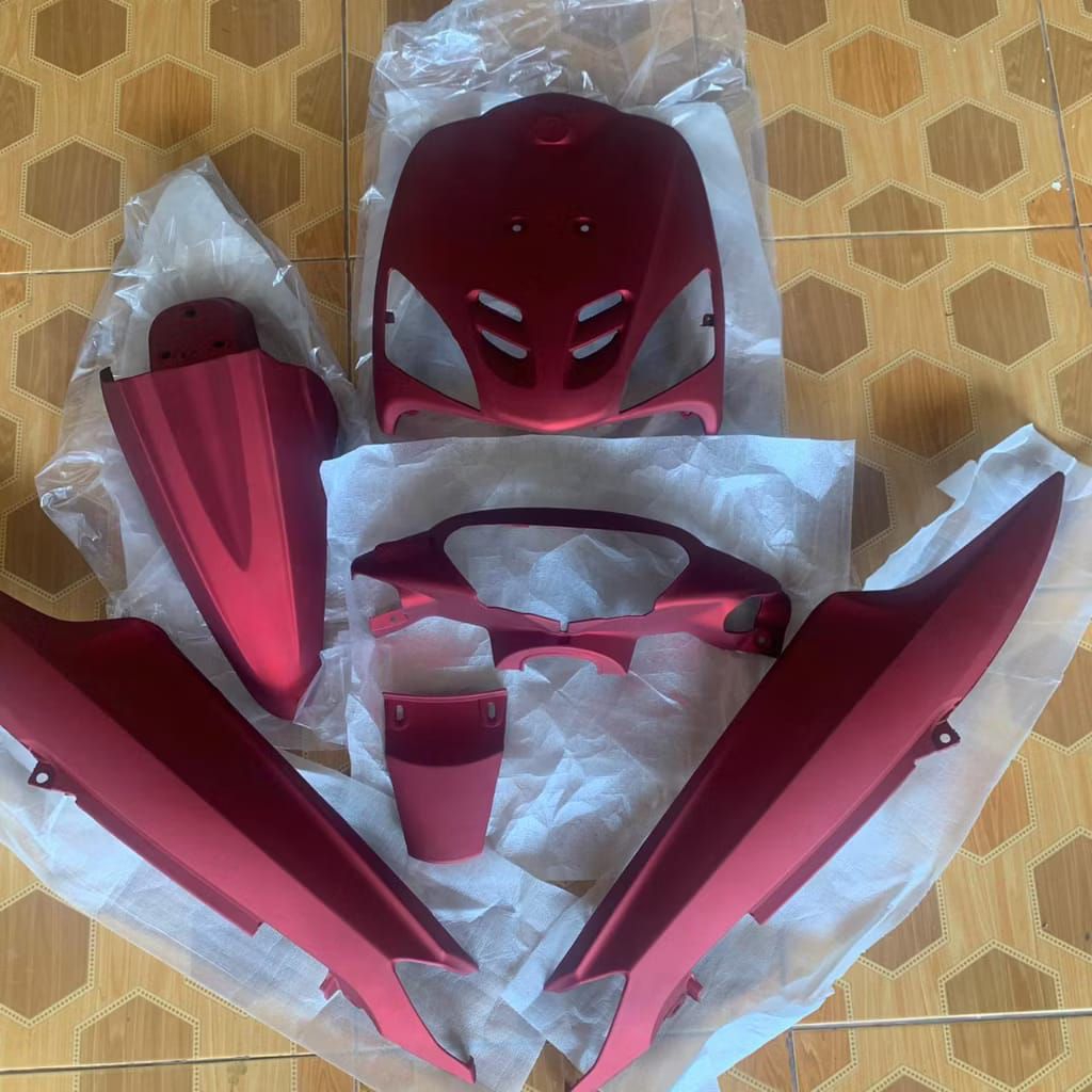 fullset halus mio sporty merah doff