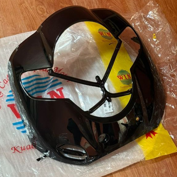 KAP DEPAN / PELINDUNG SCOOPY FI 17 HITAM 2017 - 2020