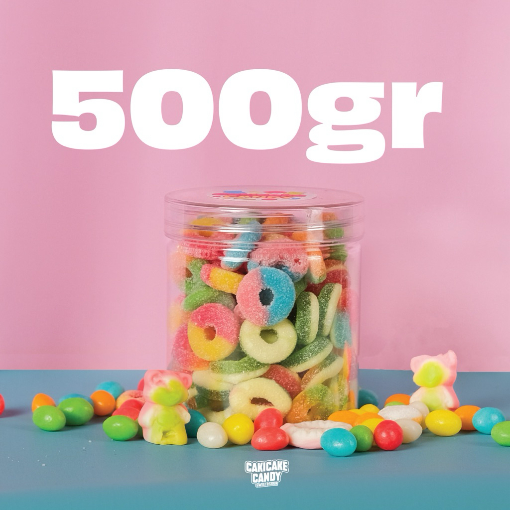 CAKICAKE PERMEN YUPI GUMMY KILOAN HALAL 500gram ( BEBAS MIX VARIANT ) tulis di note