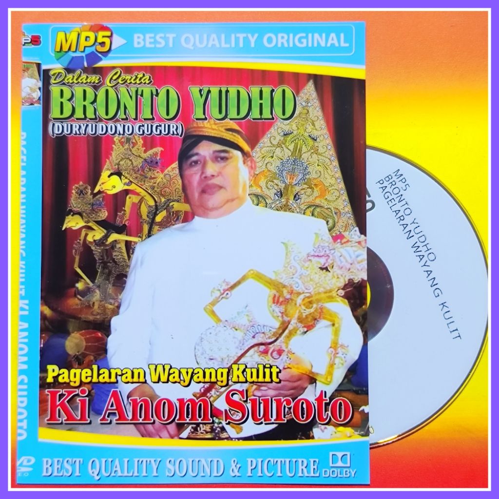 Kaset MP5 Video Pagelaran Wayang Kulit Ki Manteb Sudarsono Lakon Amartho Binangun HD