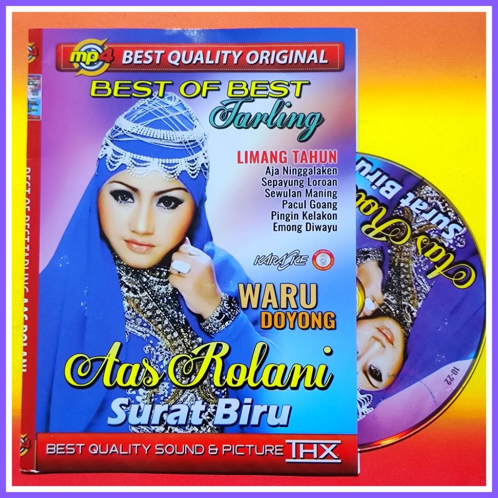 Kaset MP4 Video Musik 81 Lagu Jawa Cirebonan Tarling AAS ROLANI Album Pilihan Lengkap