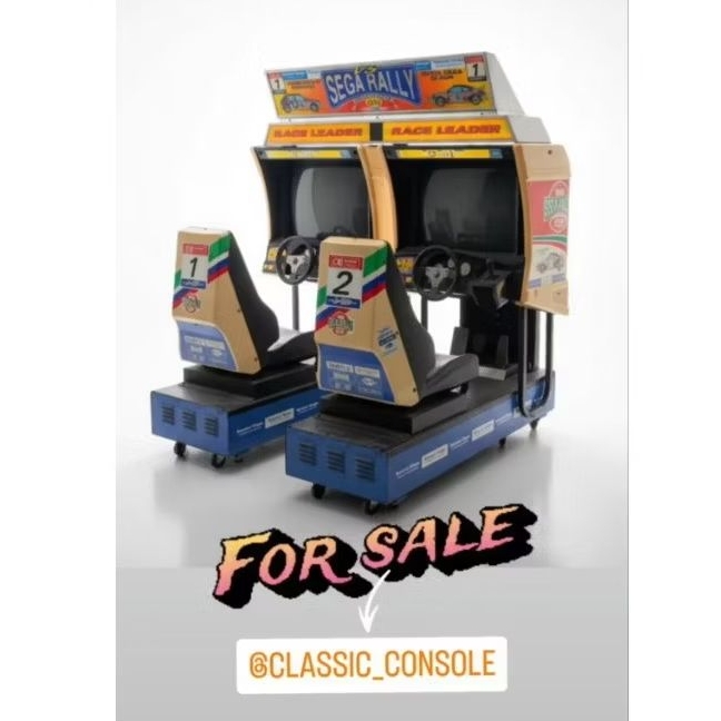 Arcade Sega Rally Japan 1995/ Dingdong