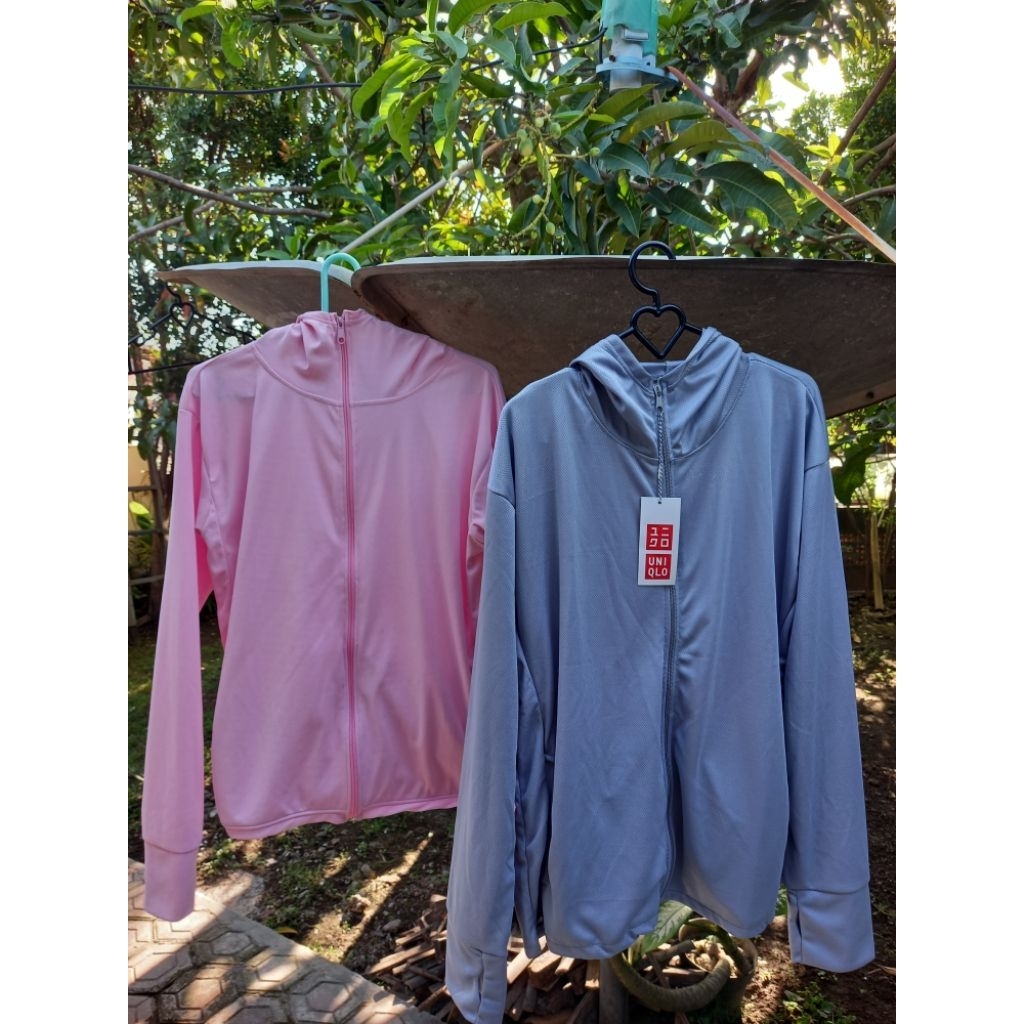 NEW & PRELOVED JACKET UV PROTECTION BUKAN UNIQLO