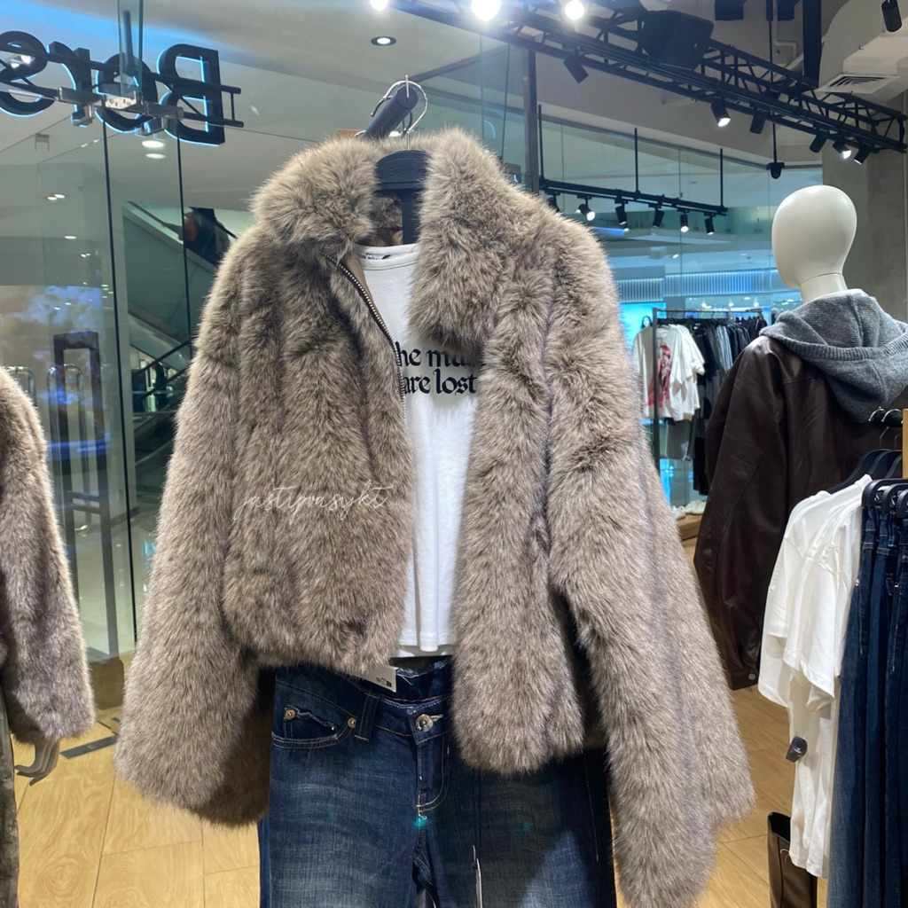 Jastip Bershka Jacket Bulu