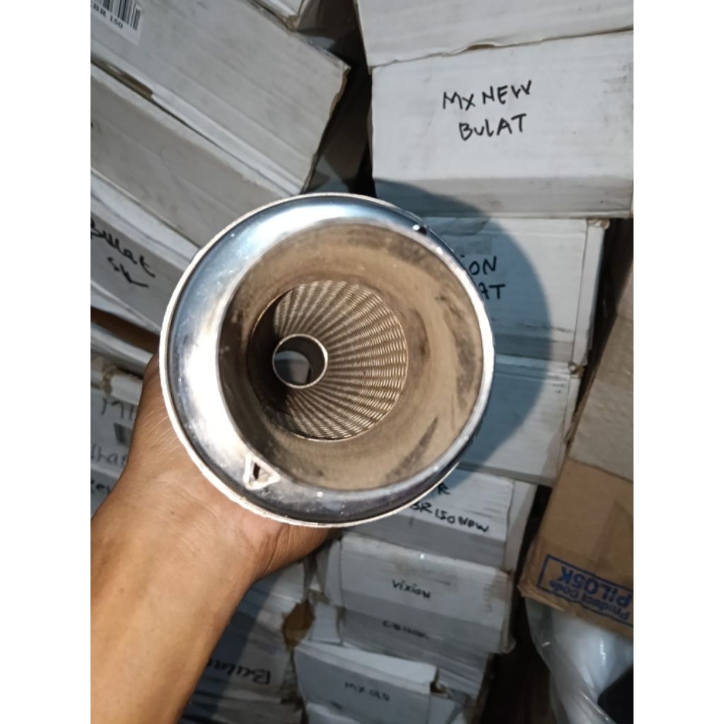 knalpot racing original MICRON CB150R