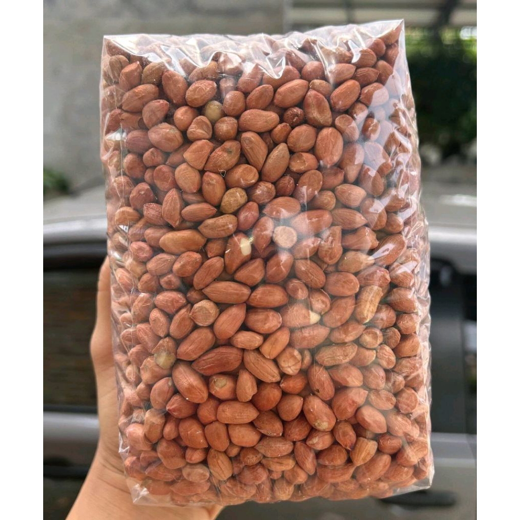 kacang tanah mentah premium 1kg/500gr/kacang tanah bali/kacang tanah Tj