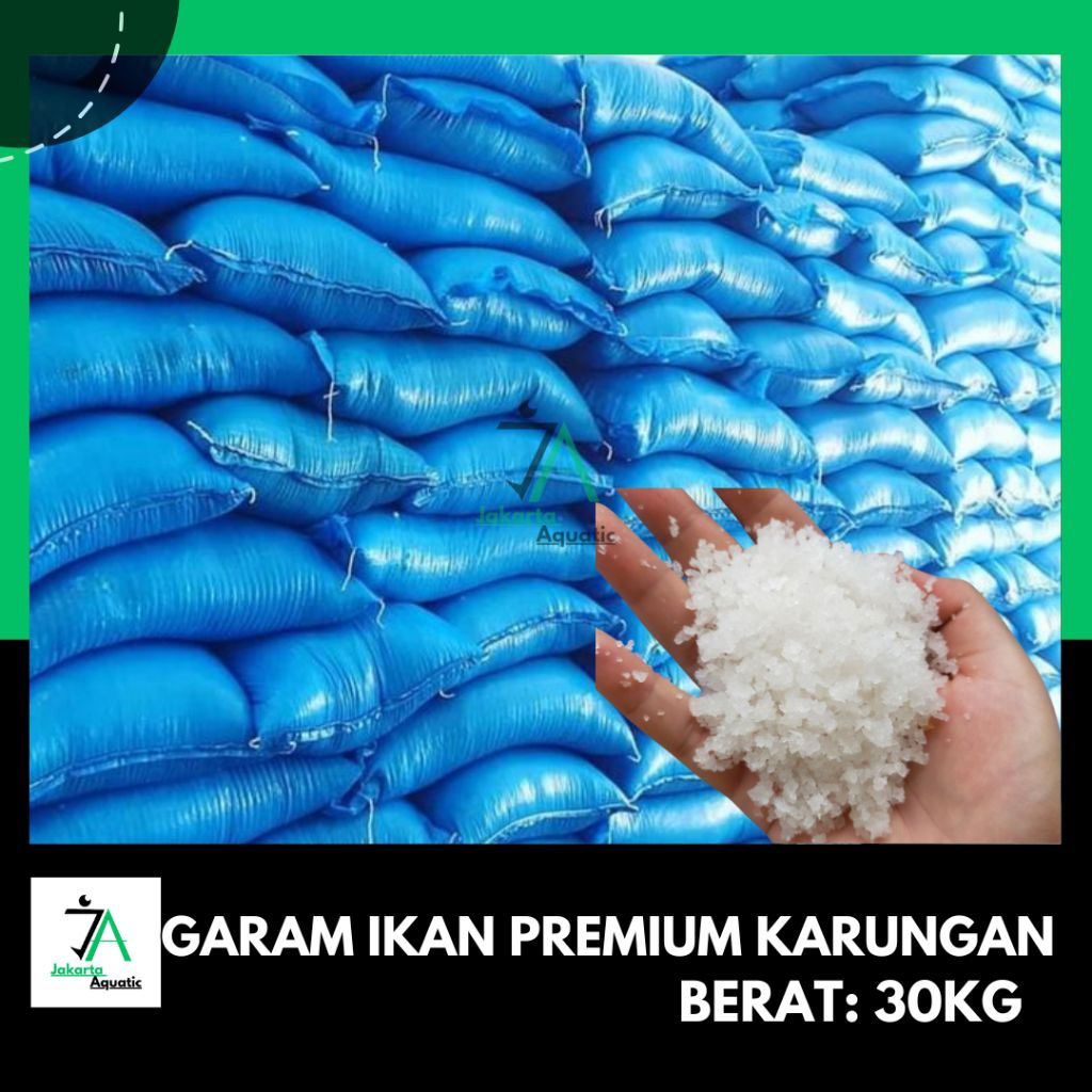 Garam ikan krosok karungan 30kg/garam krosok karungan / garam karungan / garam ikan / garam