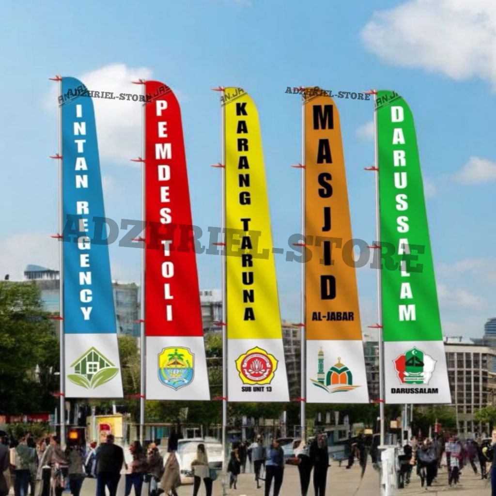 UMBUL UMBUL KAPSUL CUSTOM SABLON LOGO & TULISAN DESAIN BEBAS